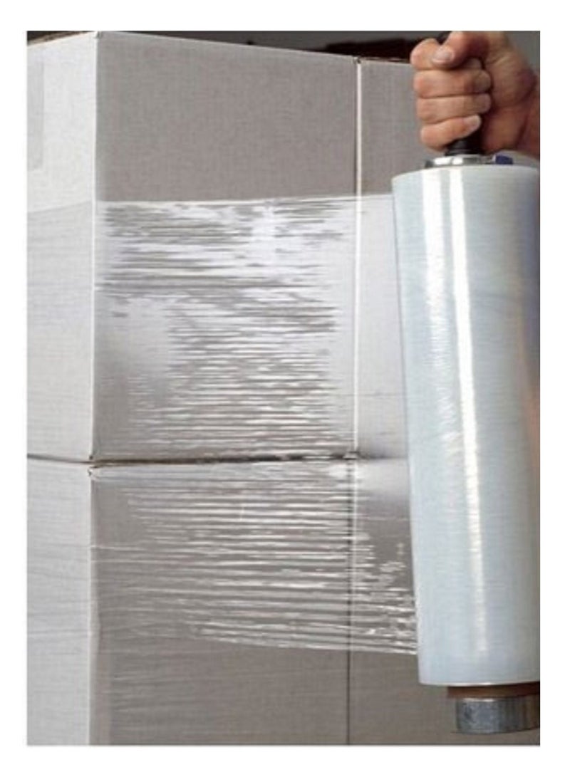 KNP Wrapping Stretch Packing Film Clear Stretch Film Wrap Film for Moving, Shipping, Packing Furniture, Boxes, Pallet Wrapping Heavy Duty - Image 2