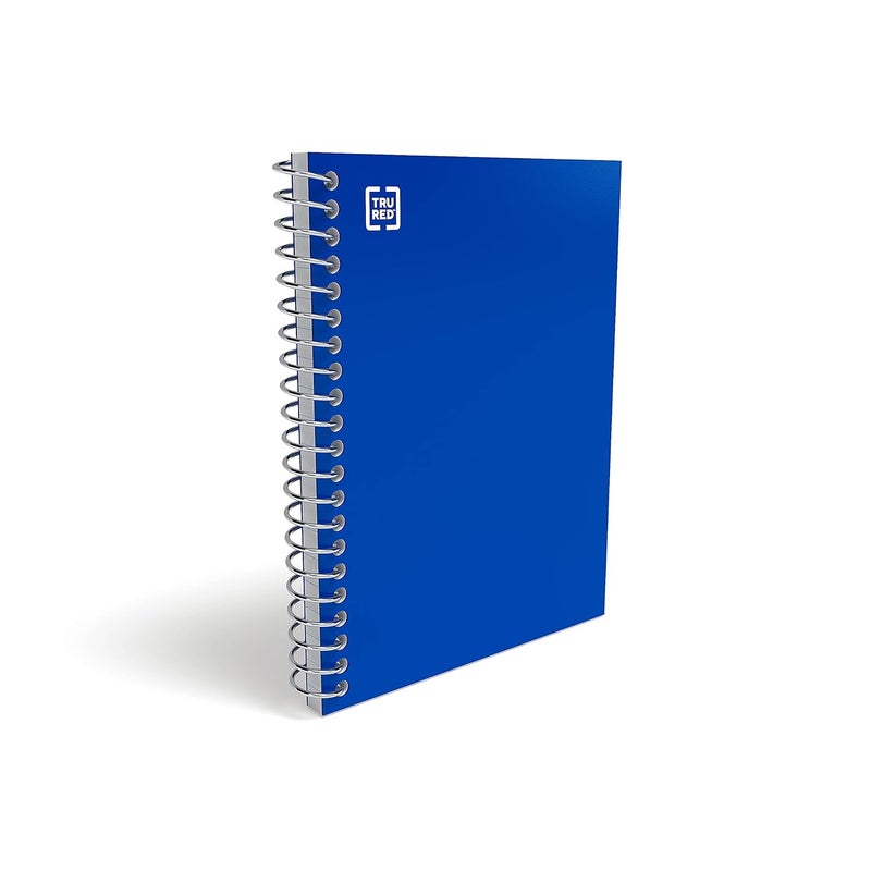 Staples STAPLES Premium 1Subject Notebook 35 x 55 College Ruled 200 Sheets Blue Cover  - Image 3