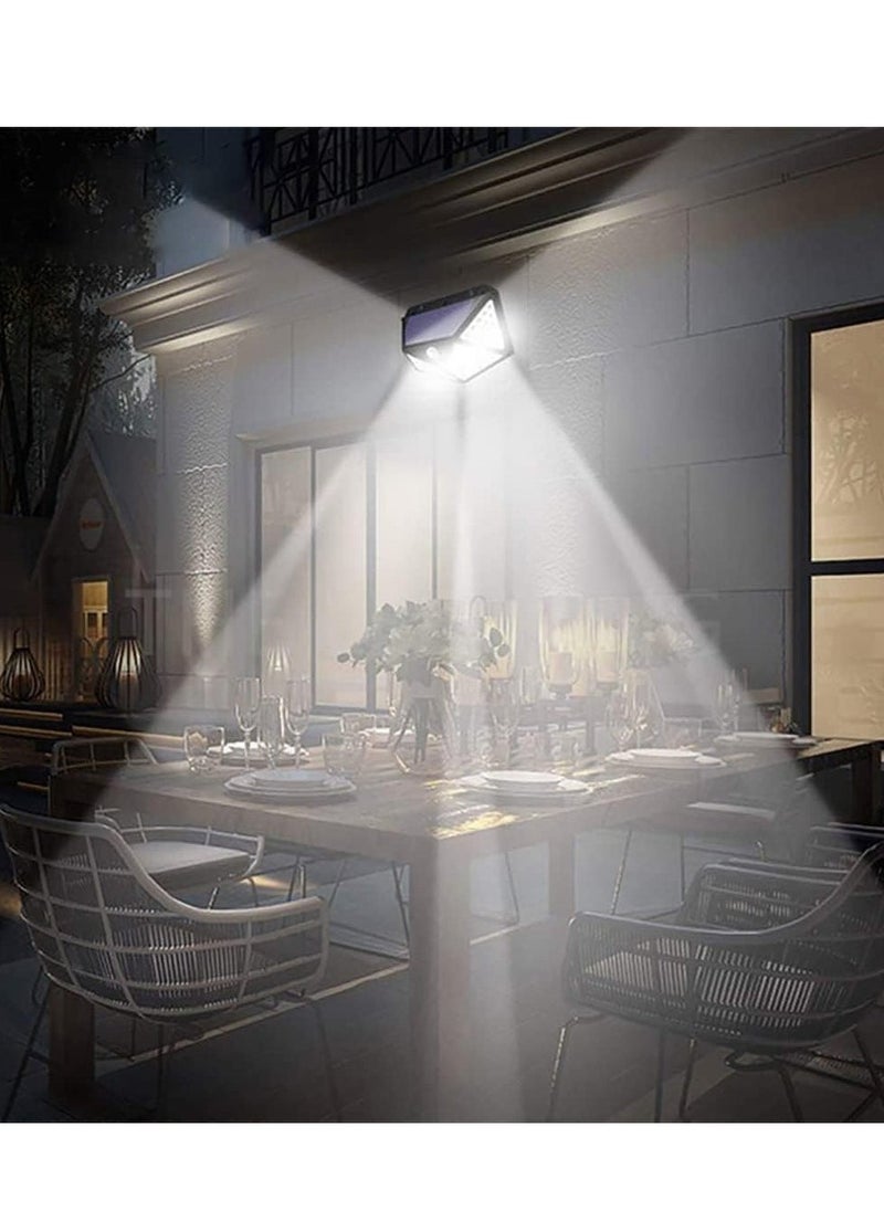 ELTRAZONE NEW Garden Solar Lights with 100 LEDs & 3 Modes – IP65 Waterproof Outdoor Light with 270° Lighting, Motion Sensor – Perfect for Backyard, Fence, Patio, and Front Door (4 Packs) - Image 5