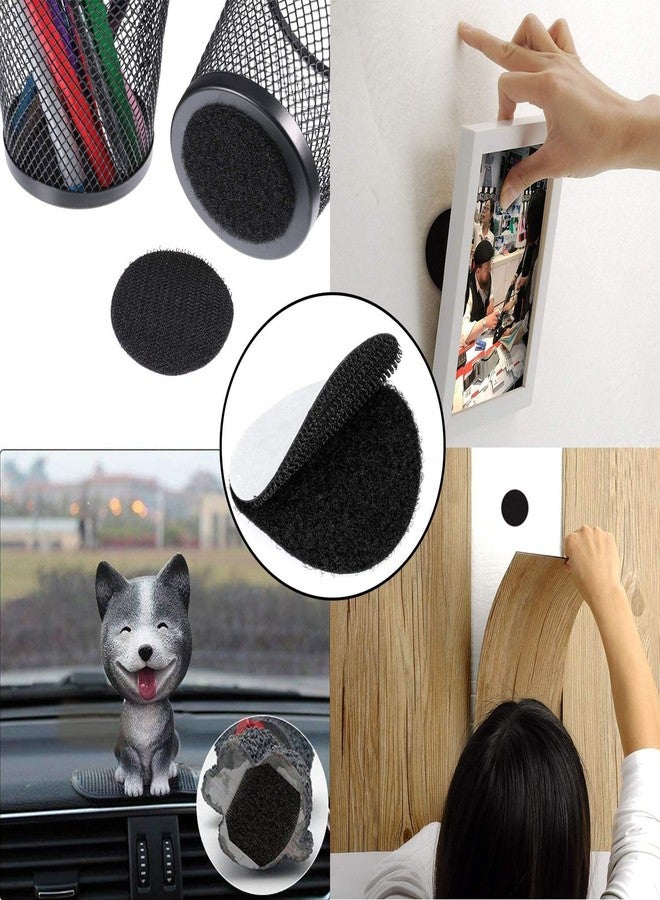 Hook Loop Dots - Double Sided Industrial Strength Coins - Heavy Duty Rug Carpet Gripper Pad Mounting Tape for Wall Decor or Tools Hanging - Image 2