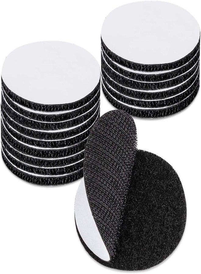 Hook Loop Dots - Double Sided Industrial Strength Coins - Heavy Duty Rug Carpet Gripper Pad Mounting Tape for Wall Decor or Tools Hanging - Image 1