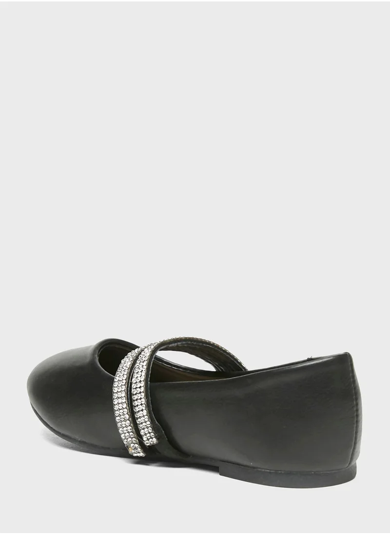 شو اكسبرس Kids Slip On Ballerinas