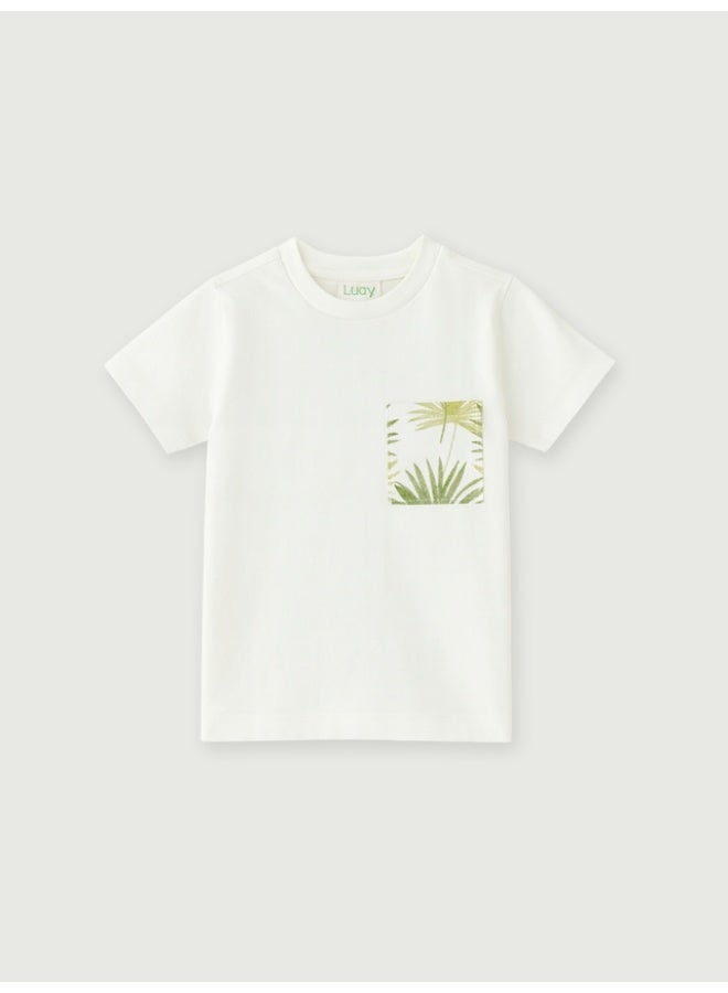 Luay Boys Cotton Co-ord Set | Premium Summer Outfit with Stylish T-Shirt & Shorts | Trendy, Comfortable Cotton Clothing for Kids | Perfect Daily Wear for Boys (Soft & Lightweight) Green (2-3 Years) - Image 3