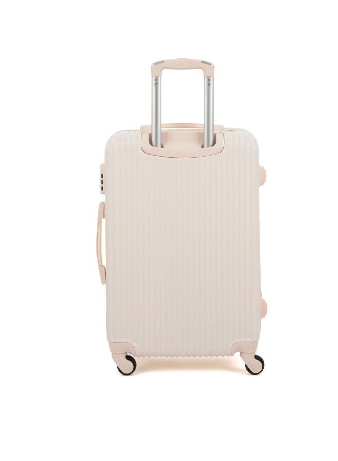LIMRA Luggage set 5 pieces travel Bags with a distinctive design from limra Beige - Image 2