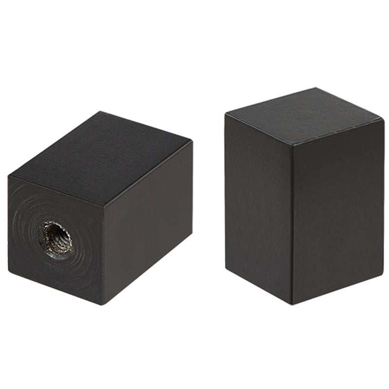 Aspen Creative أسپن كرييتف 2403132 قمة مكعبة مستطيلة لمصباح من الفولاذ بتشطيب برونزي مصقول 114 ارتفاع 2 عبوة