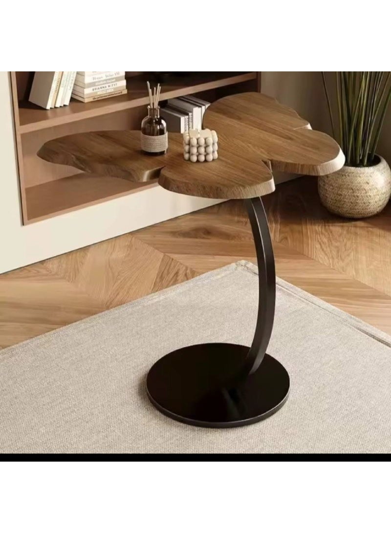 "Butterfly" table (wood and metal), 40x30 cm, 60 cm high. - Image 2