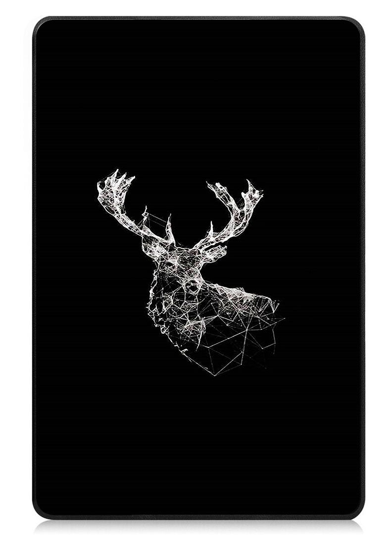 Theodor Protective Flip Case For Apple iPad mini 7th Generation (A17 Pro 2024 Model) (Mini 6 2021 Model  6th Generation) With Trifold Stand Auto Wake Sleep Shockproof Cover Deer 1  - Image 1