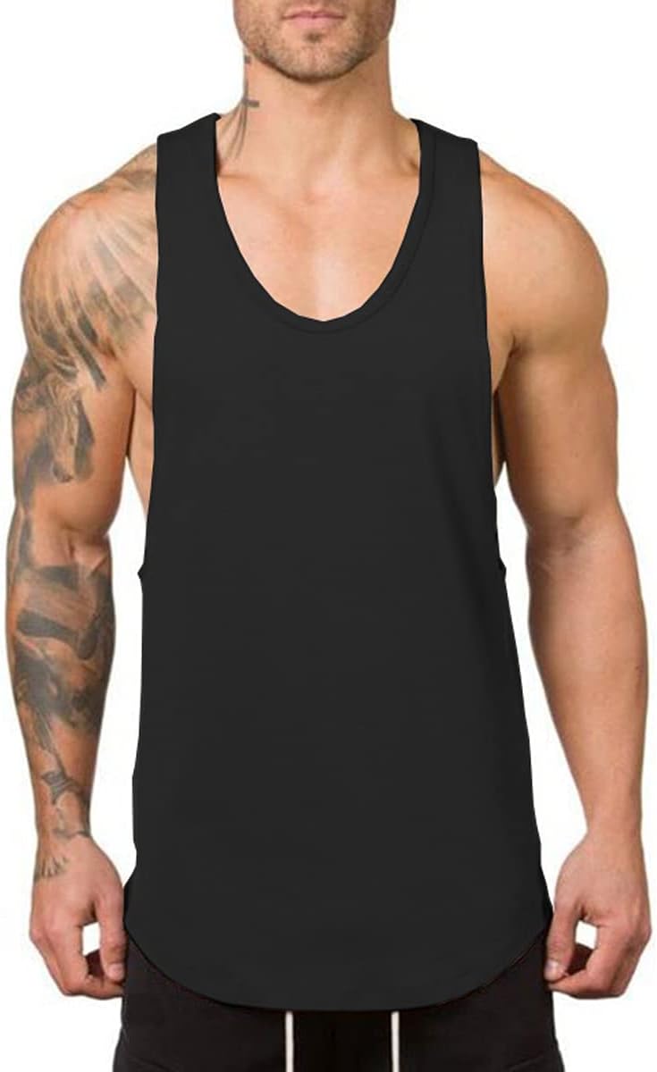 Muscle Killer قمصان بدون أكمام للرجال لتمارين كمال الأجسام واللياقة البدنية، عبوة من 1/2/3 قطع - Image 2