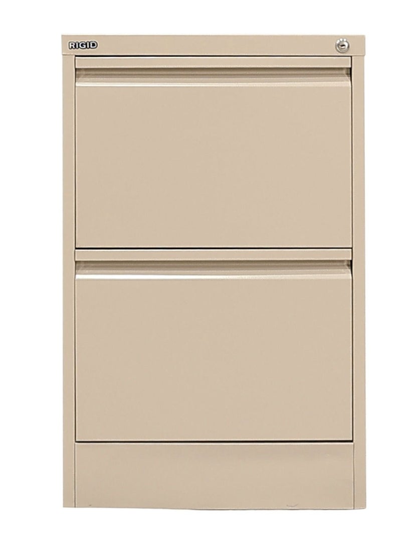 RIGID - RIGID Steel Cabinet 2 Drawers Beige - Image 1