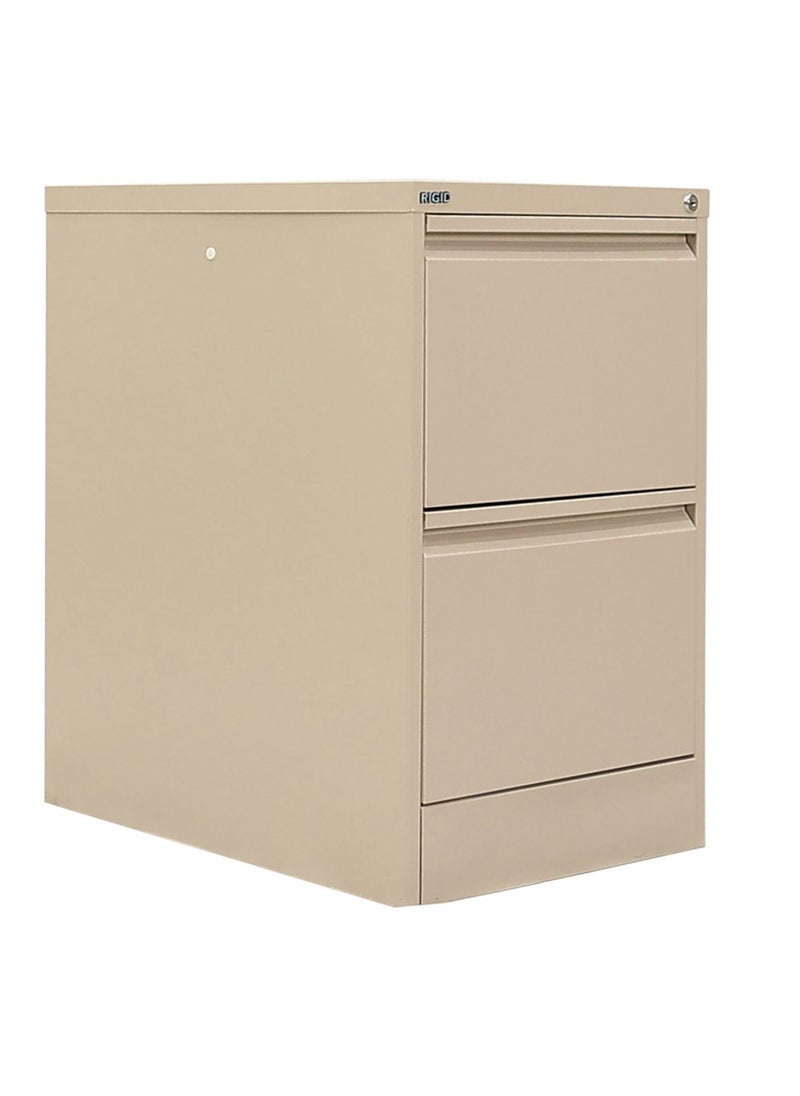 RIGID - RIGID Steel Cabinet 2 Drawers Beige - Image 1