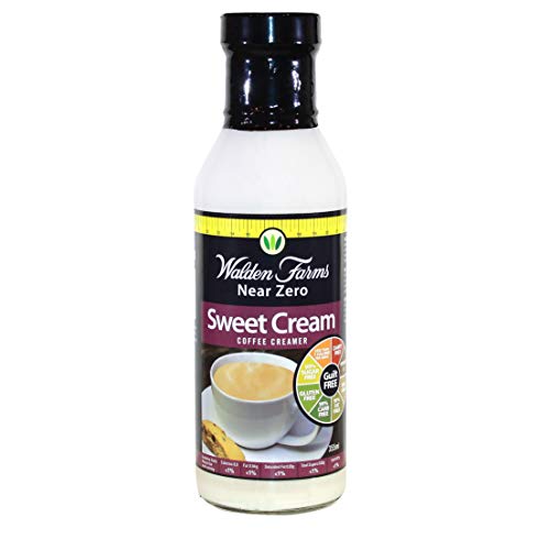 Walden Farms Sweet & Creamy Coffee Creamer – Zero Calorie, Fat-Free, Sugar-Free, Low Carb, Keto-Friendly, Dairy-Free, Vegan – 2-Pack, 12 oz Bottles - Image 4