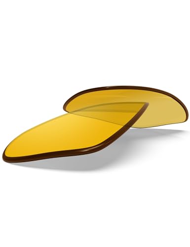 BLAZERBUCK Anti-salt Replacement Lenses & Sock Kit for Oakley Juliet - High Intensity yellow - Image 2