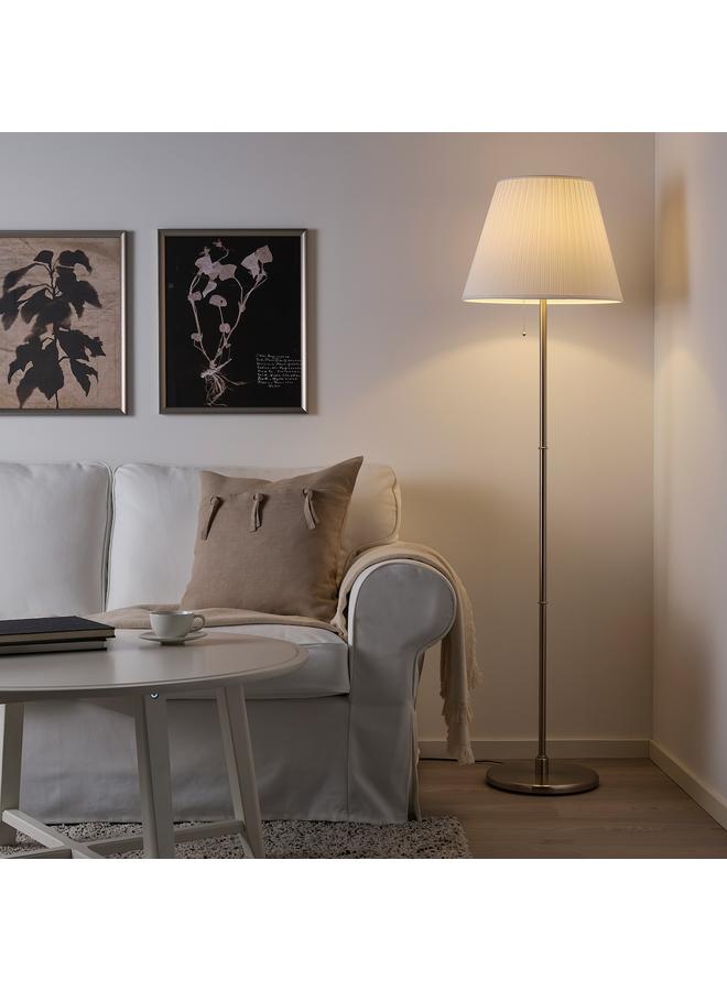 زبون قاعدة مصباح أرضي مطلية بالنيكل - Image 2