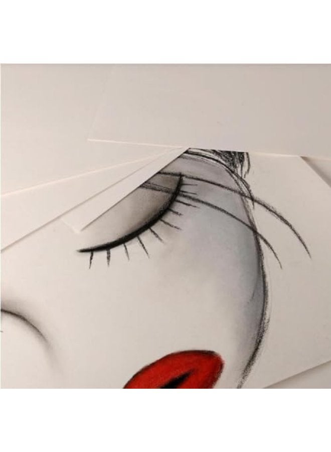 CANSON Canson C  Grain A4 180g White Drawing & Sketching Paper Pad, 30 Sheets, Fine Grain Texture, Glued on Short Side, Ideal for Professional Artists - Image 5