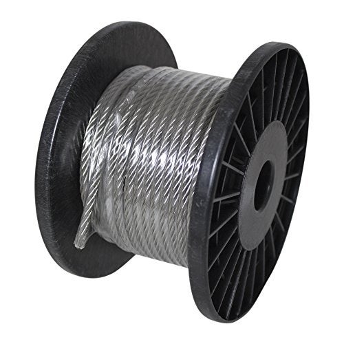Coolaroo Shade Sail Accessories, Stainless Steel Wire Rope, 50' Small Roll, Shade Sail Hardware for Shade Sail Set-Up - Image 3