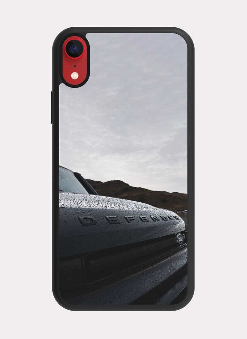 بكسلات كفر ايفون اكس ار لاند روفر ديفندر اسود - Image 1