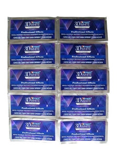 Crest 3D Whitestrips Professional Effects Advanced Seal - 10 Pieces, 20 Strips 50grams 