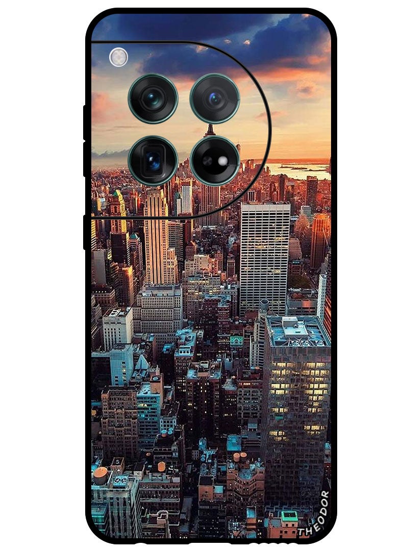 Theodor Protective Case Anti Scratch Shock Proof Bumper Cover For OnePlus 12 Newyork City - Image 1