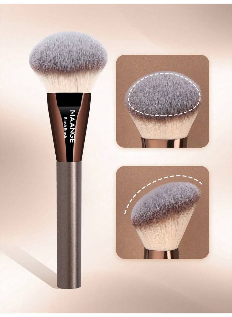 مانجي فرشاة مكياج ناعمة احترافية لتوزيع المكياج السائل والجاف - Image 2