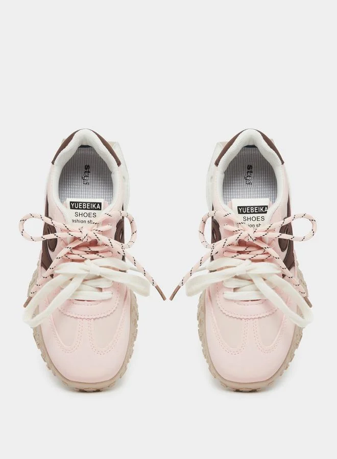 Styli Styli Chunky Sole Lace Up Sneakers