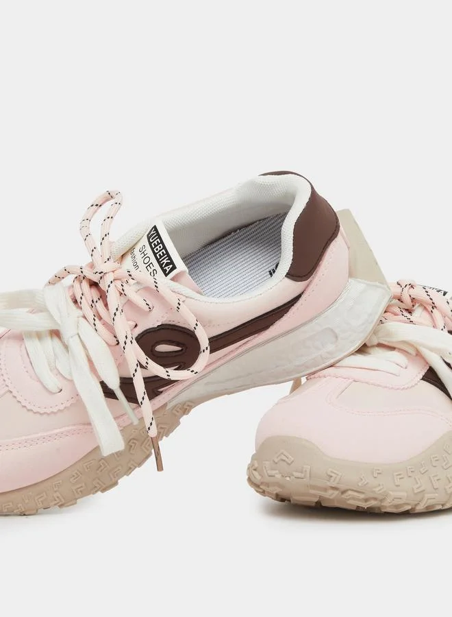 Styli Styli Chunky Sole Lace Up Sneakers