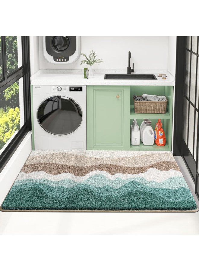 Dajiang Bathroom Mat, Entrance Doormat, Absorbent Floor Mat For Bathroom, Non-slip Mat For Toilet, 50x100cm - Image 2
