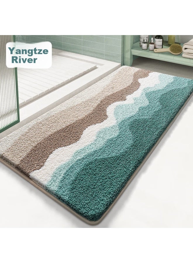 Dajiang Bathroom Mat, Entrance Doormat, Absorbent Floor Mat For Bathroom, Non-slip Mat For Toilet, 50x100cm - Image 1