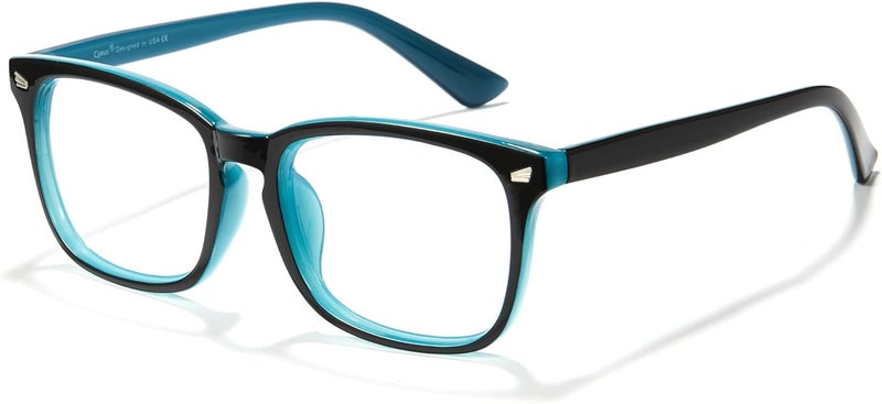 Cyxus Blue Light Glasses for Men Women Reduce Eye Strain UV Blocking for Computer Screen 8082 - Image 1