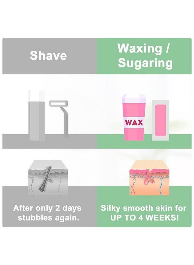 KLIVE Body Wax Strips | Normal Skin Large Waxing Strips |Non Woven Large Body And Facial Wax Strip For Any Type Of Depilation On The Leg, Chest, Back, Intimate Area And Face (50 pcs) - Image 2