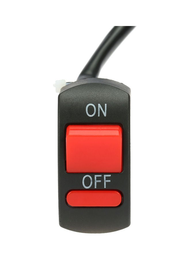 NIBEMINENT Universal Motorcycle ATV Bike Handlebar Light Switch  - Image 2