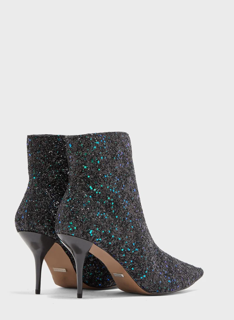 TOPSHOP Hey Sequin Point Boot