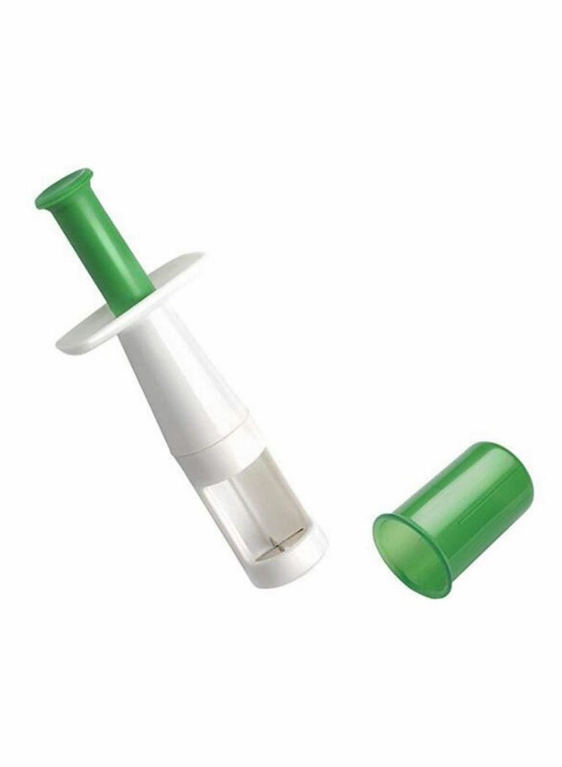 Excefore قطاعة العنب، قطاعة الفراولة، قاطع الطماطم الصغيرة، قاطع الكرز، أدوات صنع سلطة الفواكه، مقسم الفواكه، مناسب لجميع أنواع الفواكه الصغيرة (مع سكين الفواكه) - Image 5