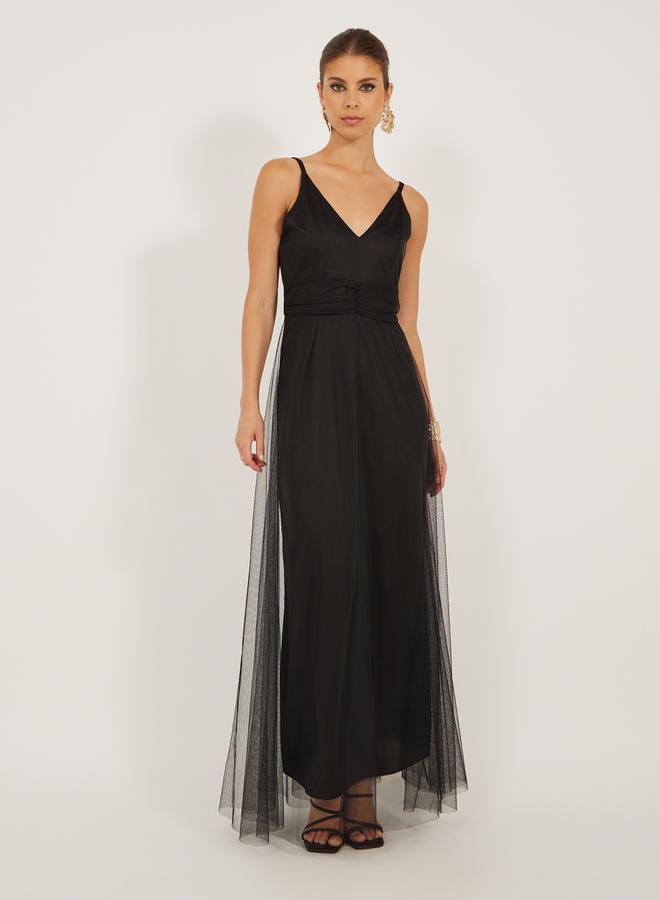 Styli Tulle Overlay Dress  - Image 2