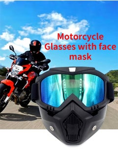 Mask Goggles Harley Off-road Motorcycle Goggles Riding Helmet Ski Retro Goggles Glasses Bicycle