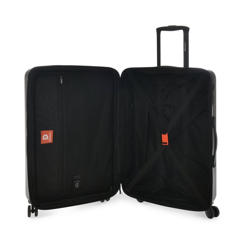 Discovery ABS Trolley 3-Piece Luggage Set D024HA/3P Expandable Hard Shell Suitcase Set with TSA Lock & 4 Double Spinner Wheels (S, M, L) - Image 4