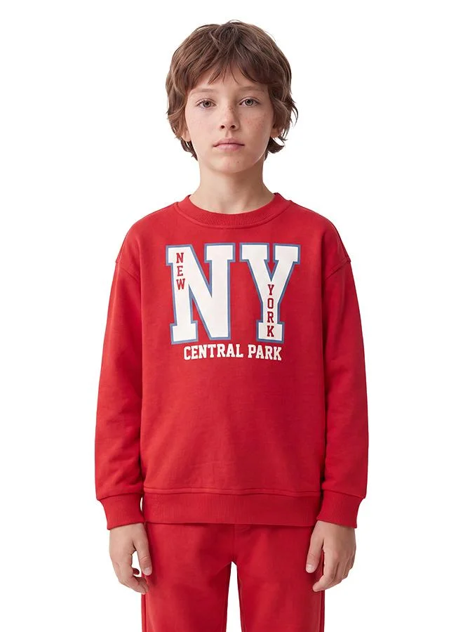 Koton  Printed Oversize Sweatshirt for Men | Best Price UAE