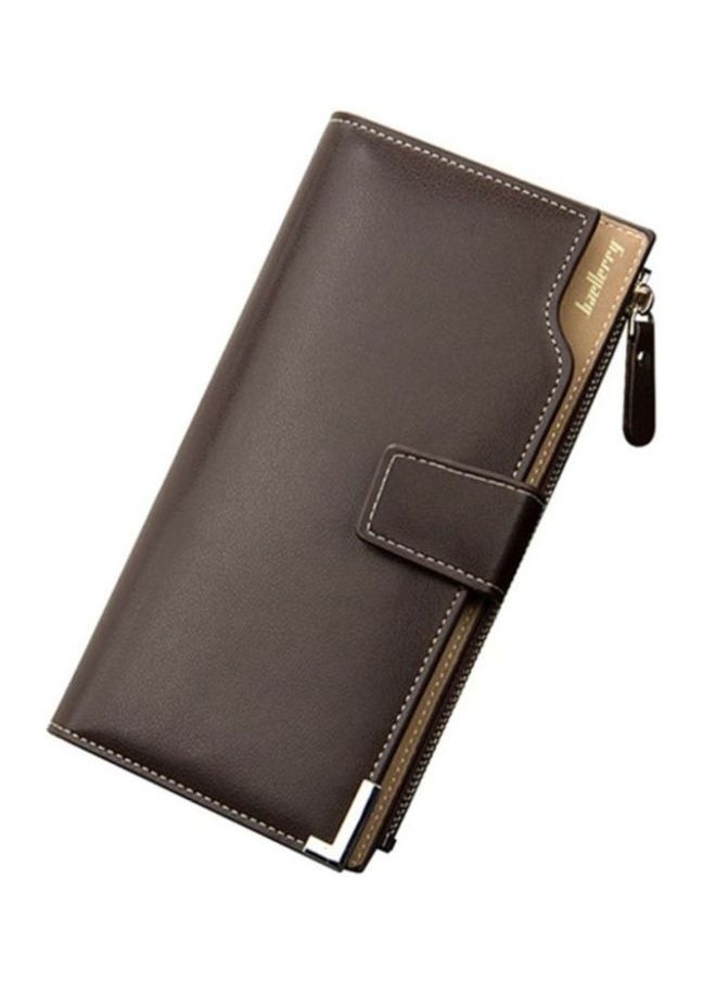 baellerry Business Leather Wallet Brown  - Image 1