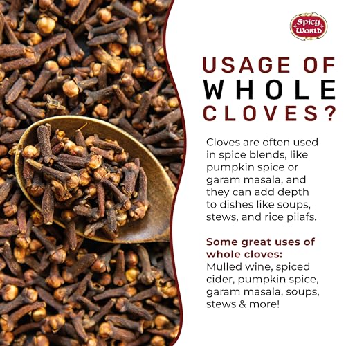 Spicy World Whole Cloves 7 Oz Bag - Great for Foods, Tea, Pomander Balls, and Even Potpourri - by Spicy World - Image 4