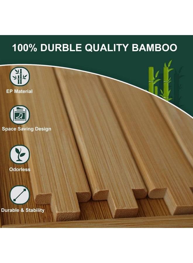 Evolluxi Wooden Shoe Rack for Home - Adjustable Shoe Stand Organizer with Door - Slipper, Chappal, Shoe Cabinet - Indoor Outdoor use, Multipurpose Shelf (47X3 Layer) - Image 3