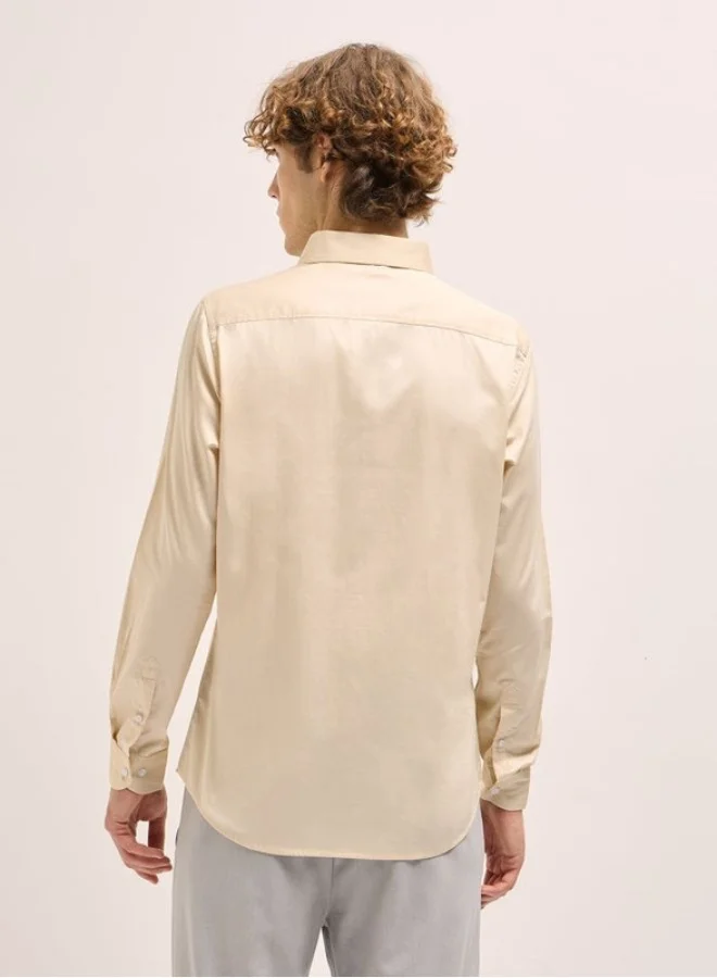 THE BEAR HOUSE Men's Shirt for Casual and Formal Wear | Classic Button-Down Style for Office, Daily Use, Travel, Events & All-Season Outfits | Versatile & Stylish Wardrobe Essential for Every Occasion