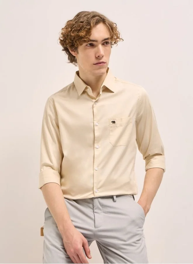 THE BEAR HOUSE Men's Shirt for Casual and Formal Wear | Classic Button-Down Style for Office, Daily Use, Travel, Events & All-Season Outfits | Versatile & Stylish Wardrobe Essential for Every Occasion