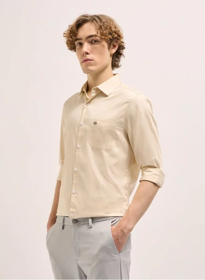 THE BEAR HOUSE Men's Shirt for Casual and Formal Wear | Classic Button-Down Style for Office, Daily Use, Travel, Events & All-Season Outfits | Versatile & Stylish Wardrobe Essential for Every Occasion