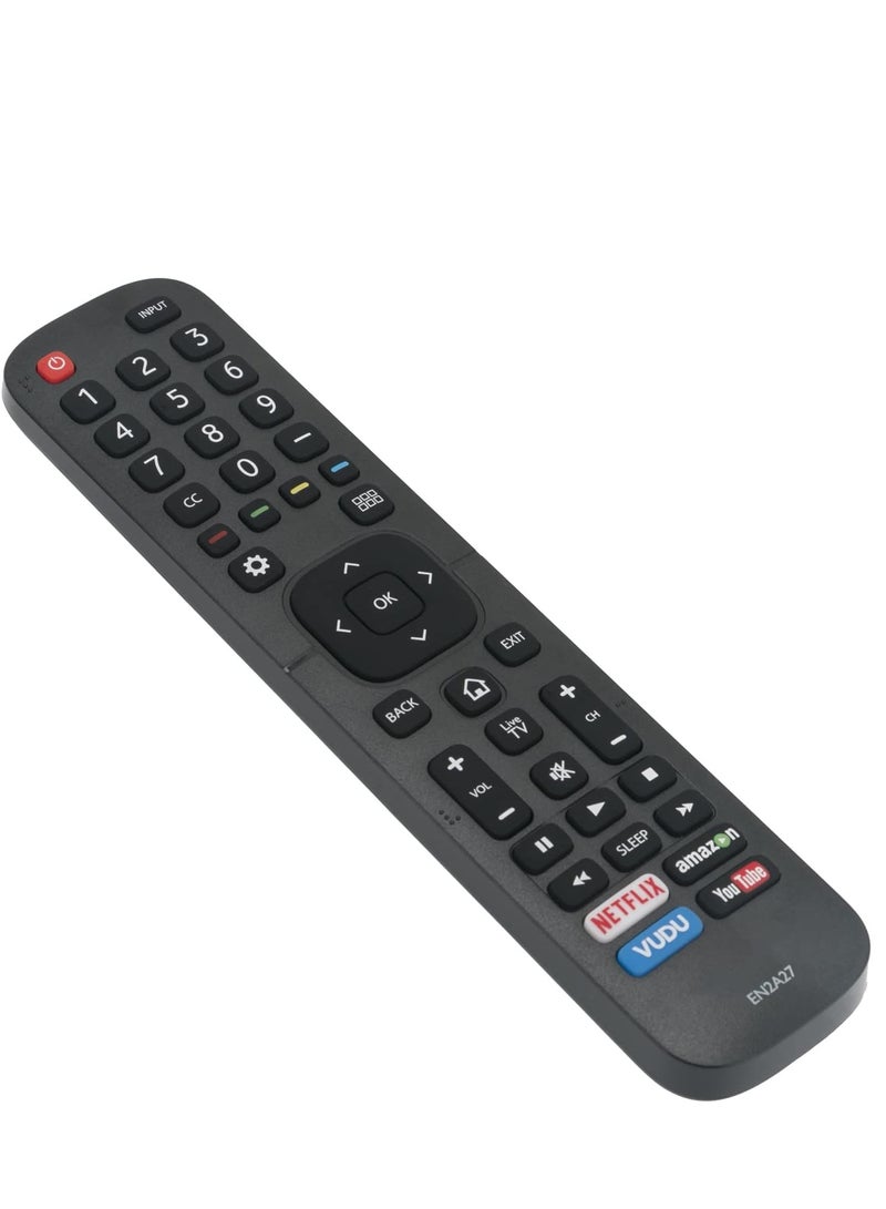 New Replacement Remote Control, Remote Control Fit, Universal Remote Control Compatible with LED HDTV TV ERF6B11 EN2A27S 50H5C 50H6C 50H7C 50H7GB1 50H8C 55H5C 55H6B 55H7B 55H7C - Image 3