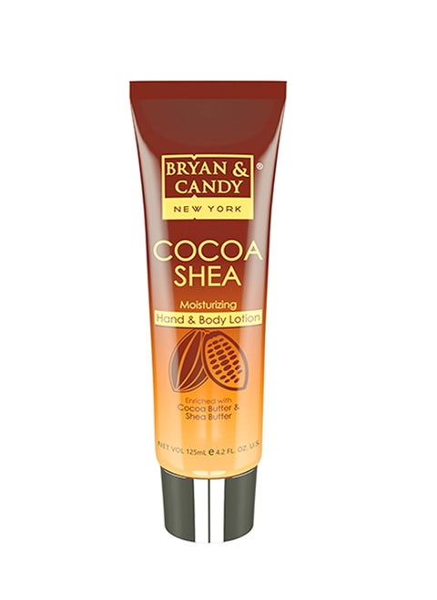 Bryan And Candy Cocoa Shea Hand and Body Lotion with Aloe Vera for Smooth Moisturized Skin 125ml