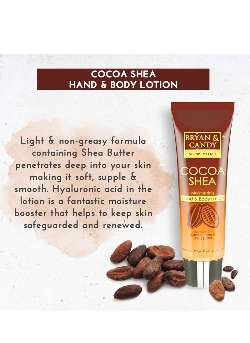 BRYAN & CANDY Bryan And Candy Cocoa Shea Hand and Body Lotion with Aloe Vera for Smooth Moisturized Skin 125ml  - Image 2