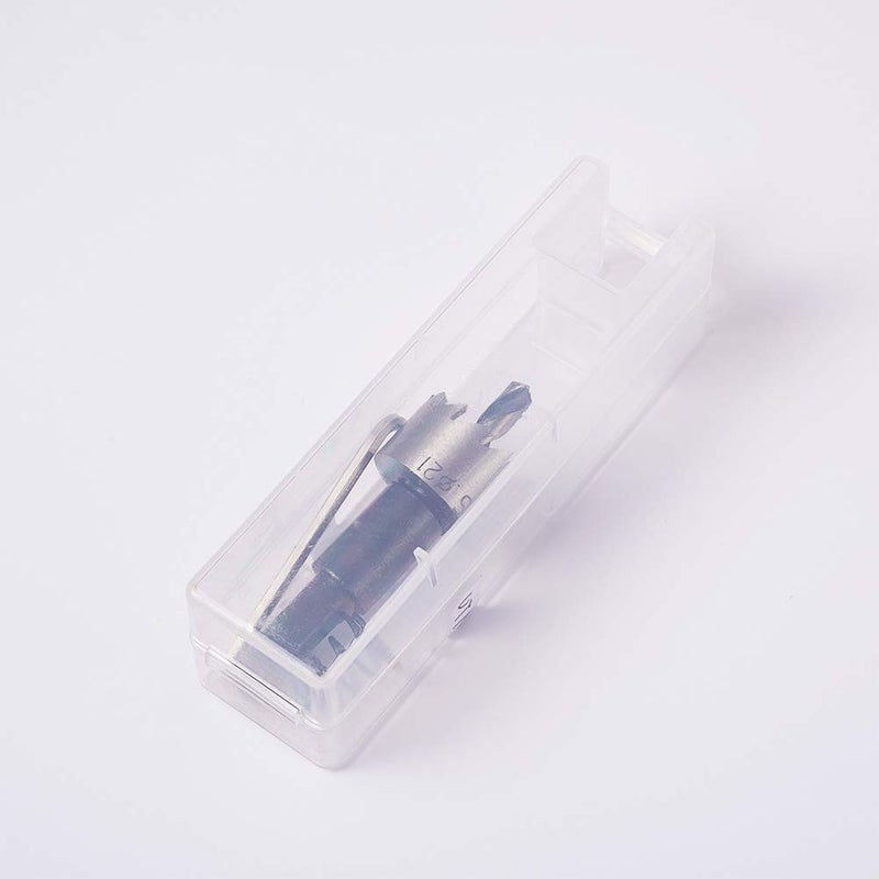 Othmro Utoolmart 21mm Black HSS Drill Bit Hole Saw Cutter 70mm Length for Metal Alloy Wood 1pcs - Image 4