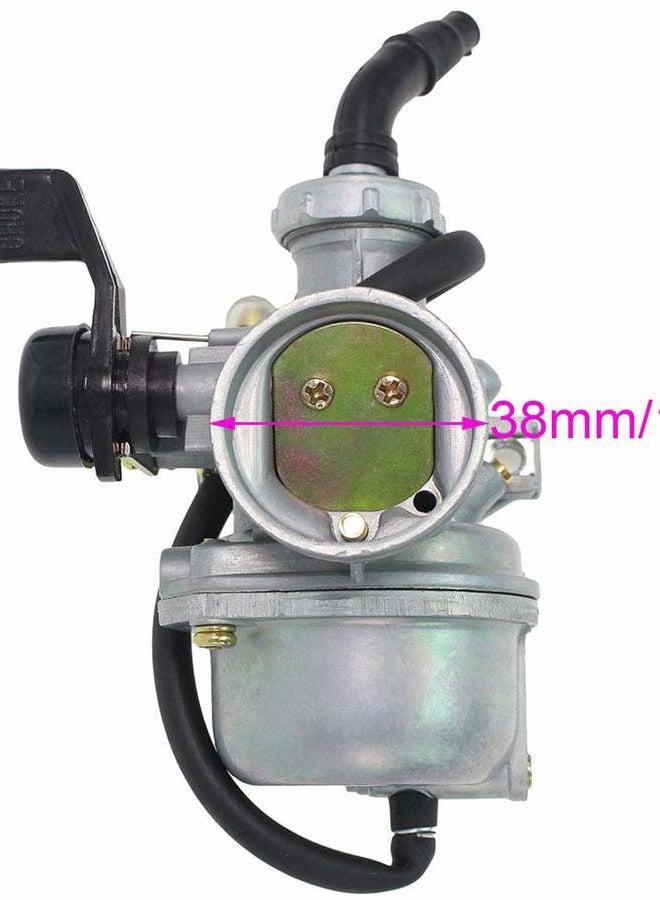 TOPEMAI PZ22 Carburetor for 110cc 125cc Dirt Bikes Pit Bike Monkey Scooter ATV Quad Go Karts 22mm Carb with Air Filter Spark Plug by - Image 2