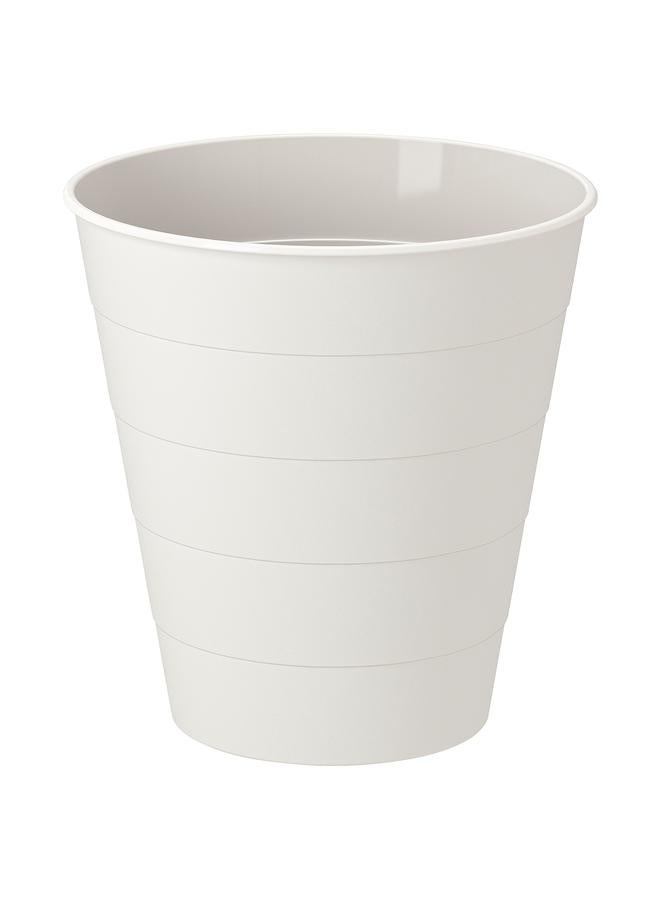 زبون سلة مهملات، بيضاء، 10 لتر - Image 1