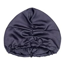Manetain Knotty Cap Blue | Satin Hair Cap for Sleeping & Frizz Control | Silk‑Soft Bonnet for Curly & Wavy Hair | Adjustable Sleeping Cap for Women | Satin Bonnet for Night‑Time Hair Protection - Image 2