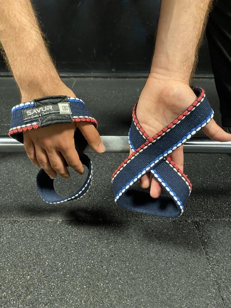 Professional Strap Weight Belt Navy Blue
